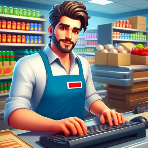 Supermarket Store 3D Simulator icon